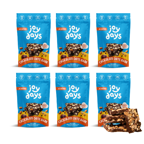 Chocolate Almond Date Bark (6 packs)