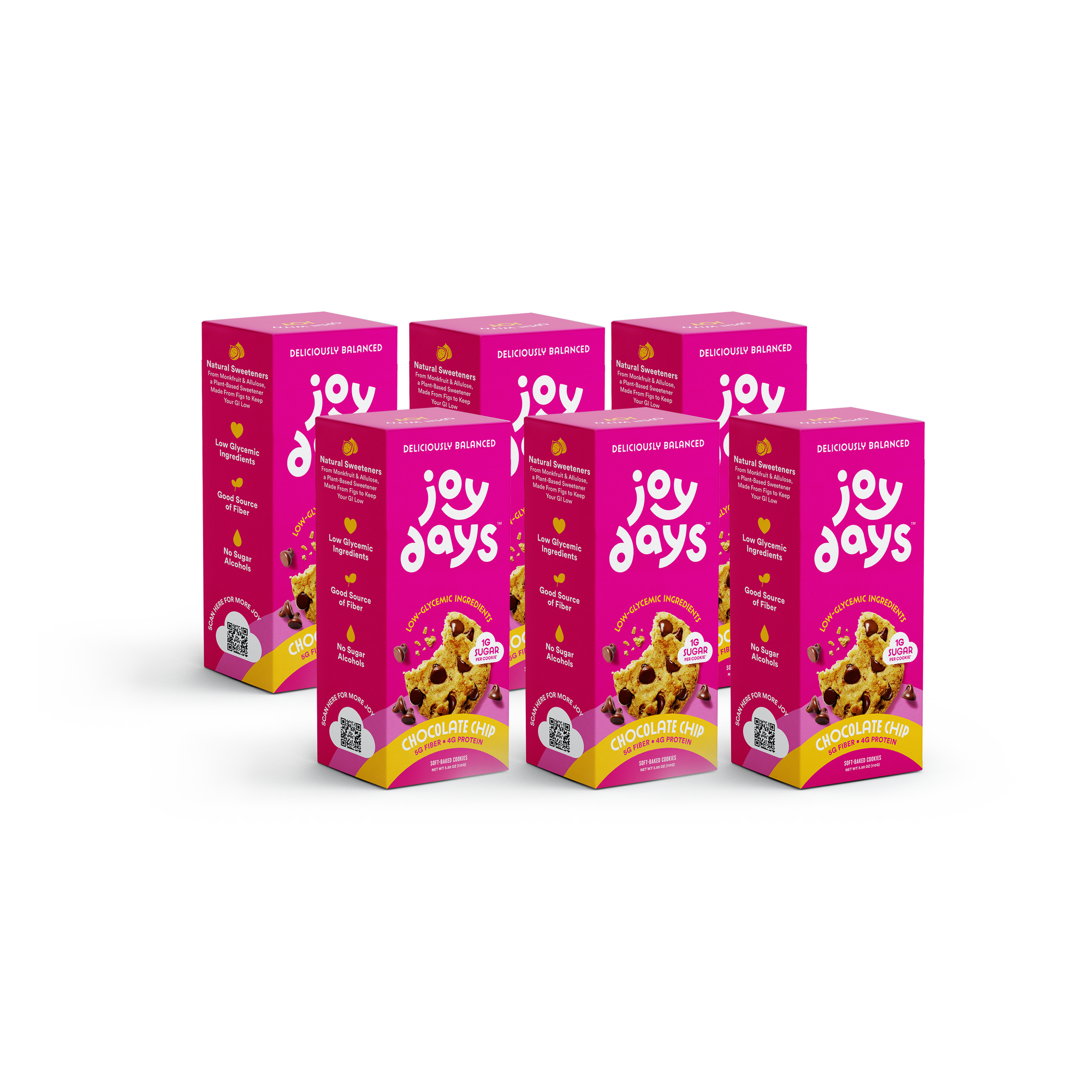 Chocolate Chip Cookie Case of 6 Boxes (60 Cookies)