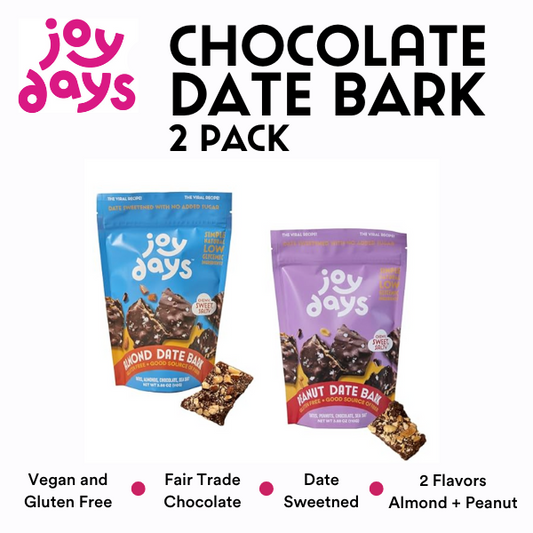 Chocolate Date Bark (2 Flavor Pack)