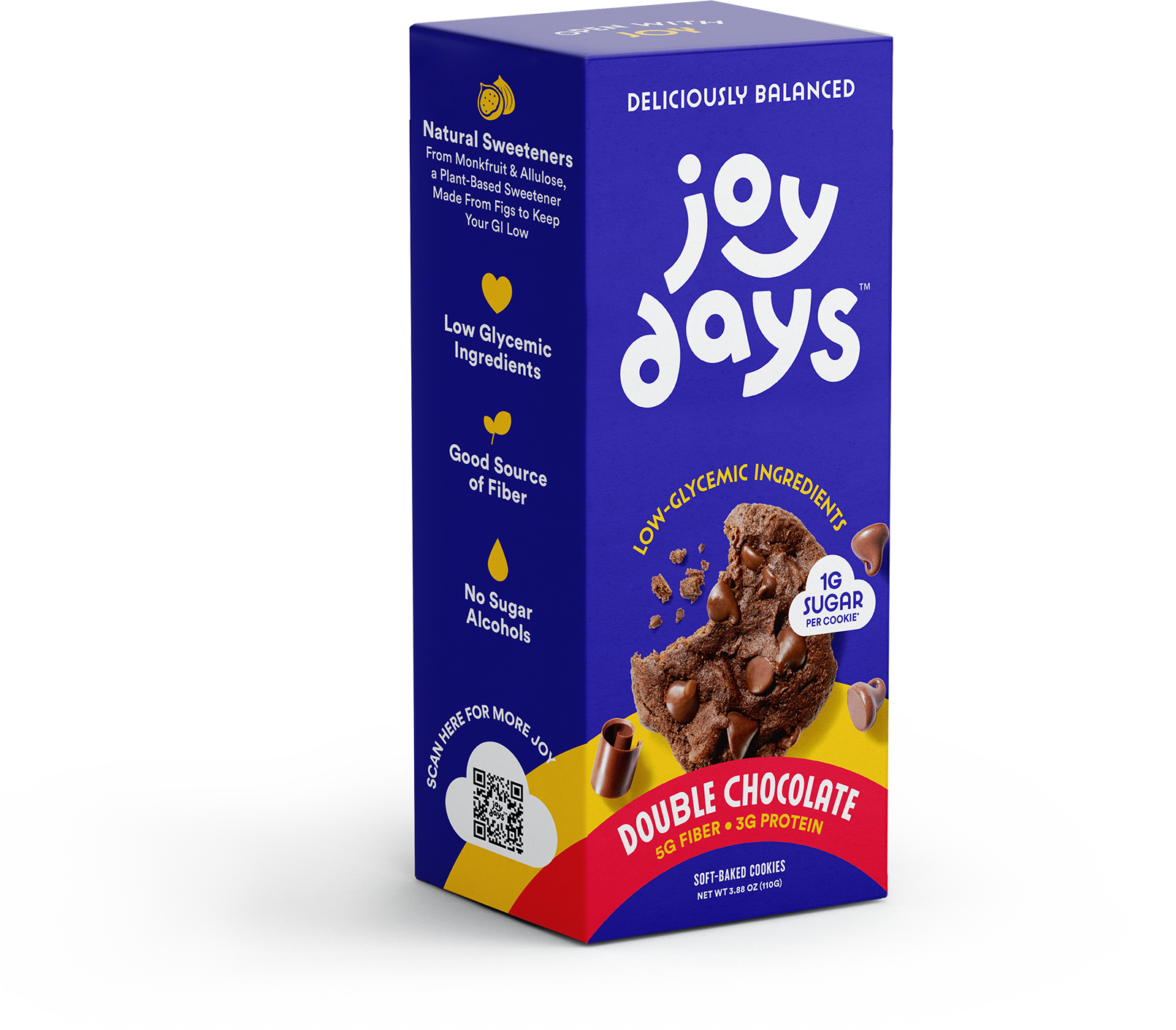 Double Chocolate Cookie Case of 6 Boxes (60 Cookies)