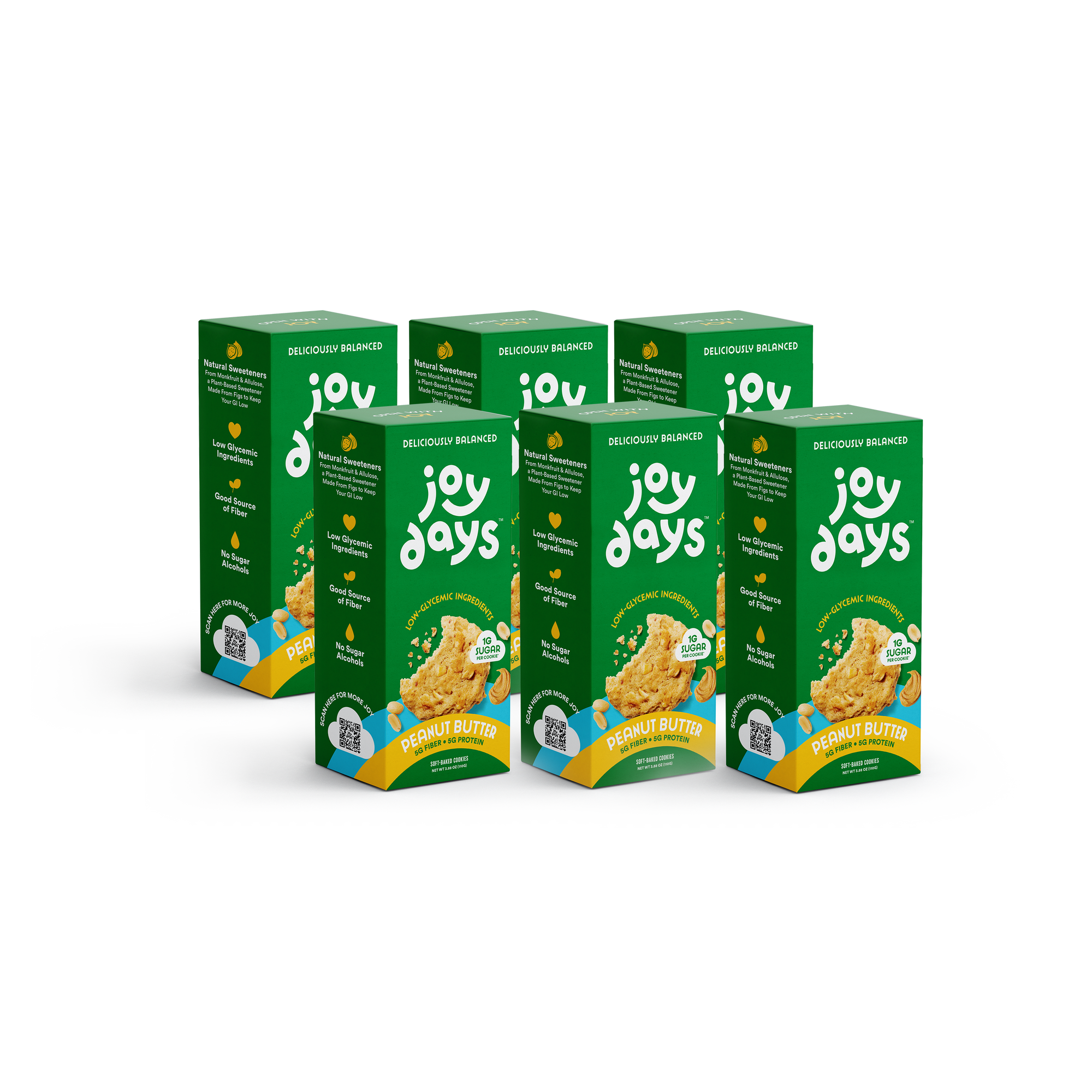 Peanut Butter Cookie Case of 6 Boxes (60 Cookies)