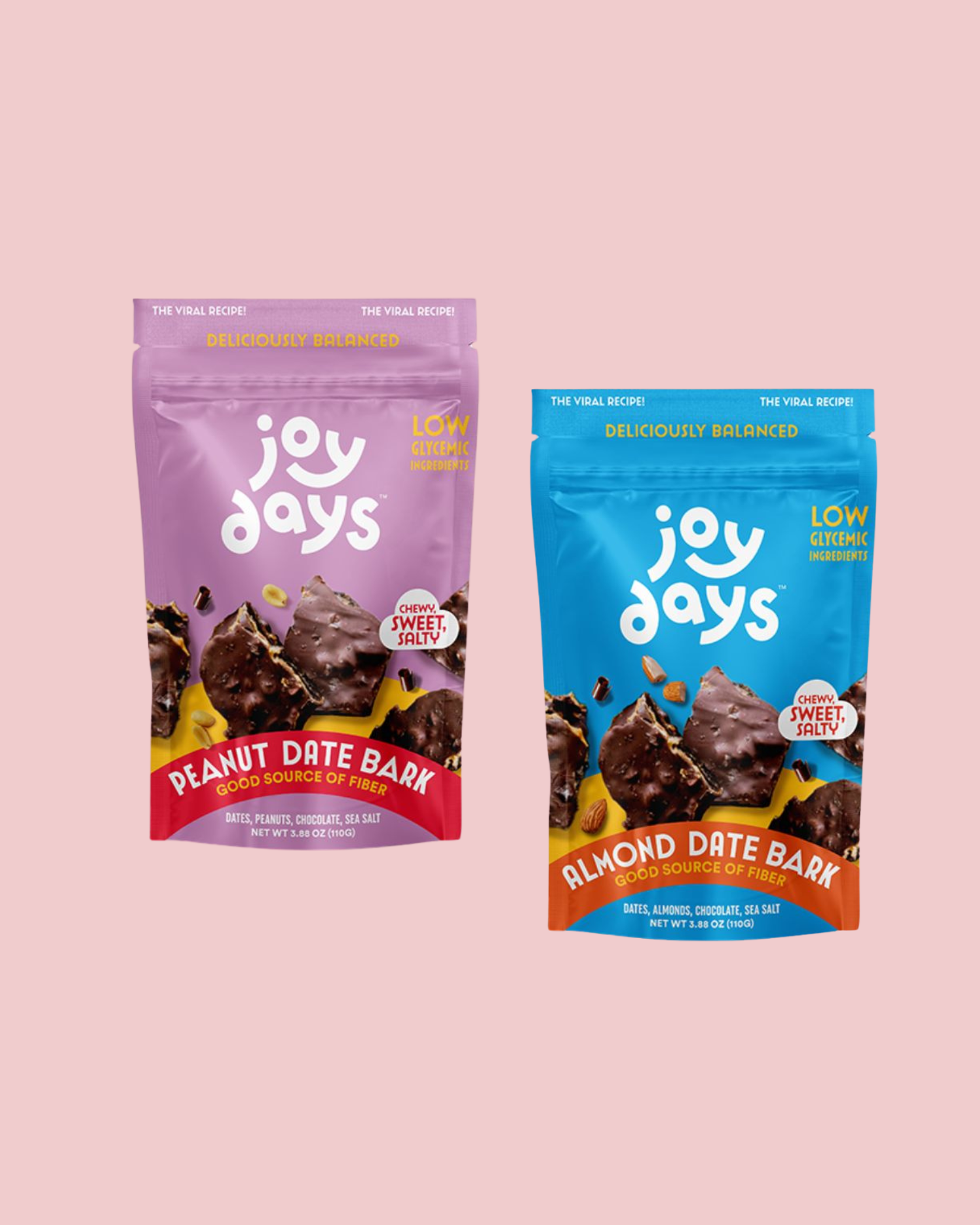 Chocolate Date Bark (2 Flavor Variety Pack)